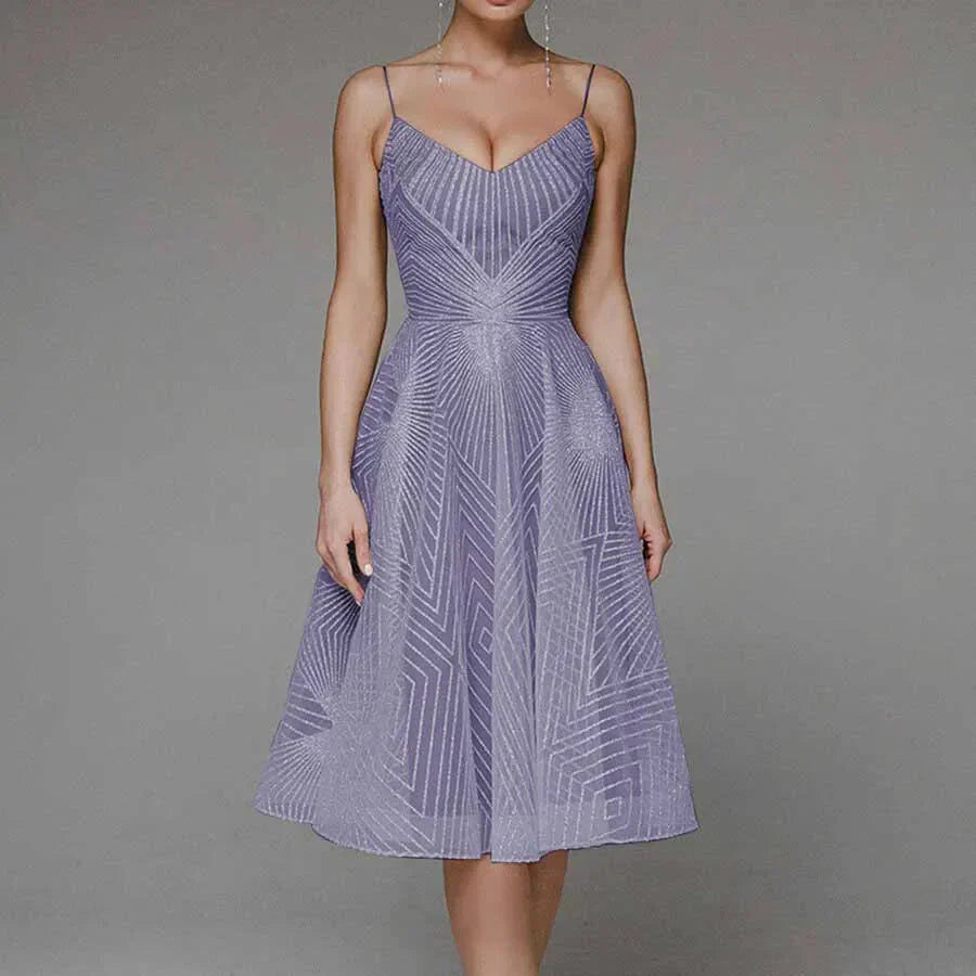 Elegantes Damen Midi-Kleid für Anlässe