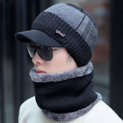 Unisex Wärme Mütze Thermo Strick Schutz