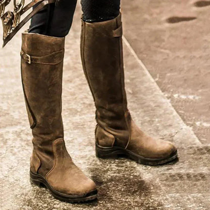 Damen Stiefel Moderne Silhouette Klare Linien