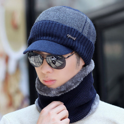 Unisex Wärme Mütze Thermo Strick Schutz