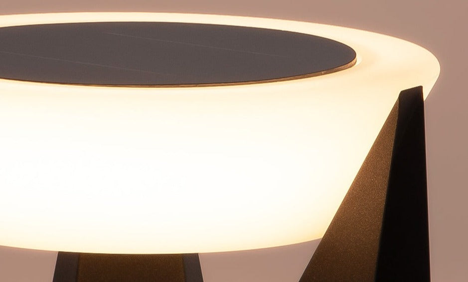 Solar LED Außenlampe Geometrisches Design