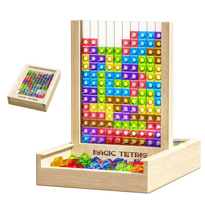 Holz-Tetris-Spiel Standardmodell