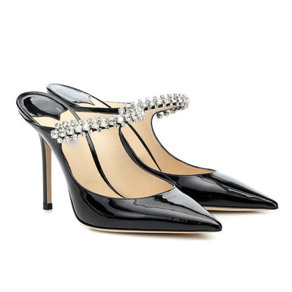 Damen Stiletto High Heels Spitze
