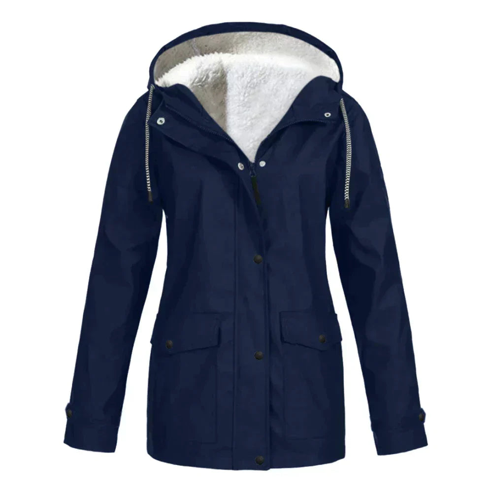 Norvielle Damen Wasserdichter Mantel