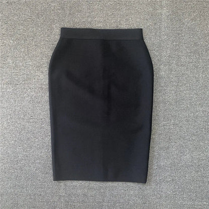 Damen Bleistiftrock Eleganter Rayon Rock für Party