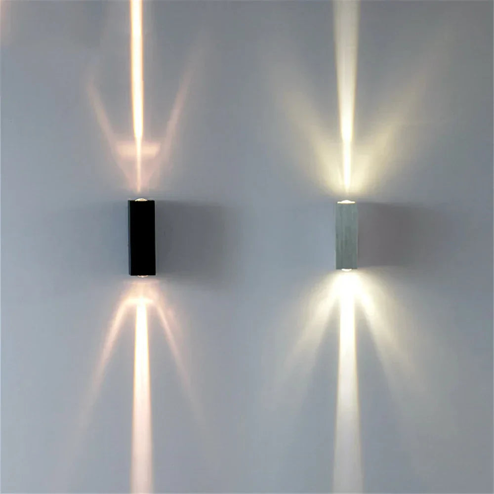 LED Außenwandleuchte Aluminium IP65 Wasserdicht 85-265V