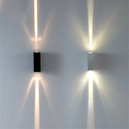 LED Außenwandleuchte Aluminium IP65 Wasserdicht 85-265V