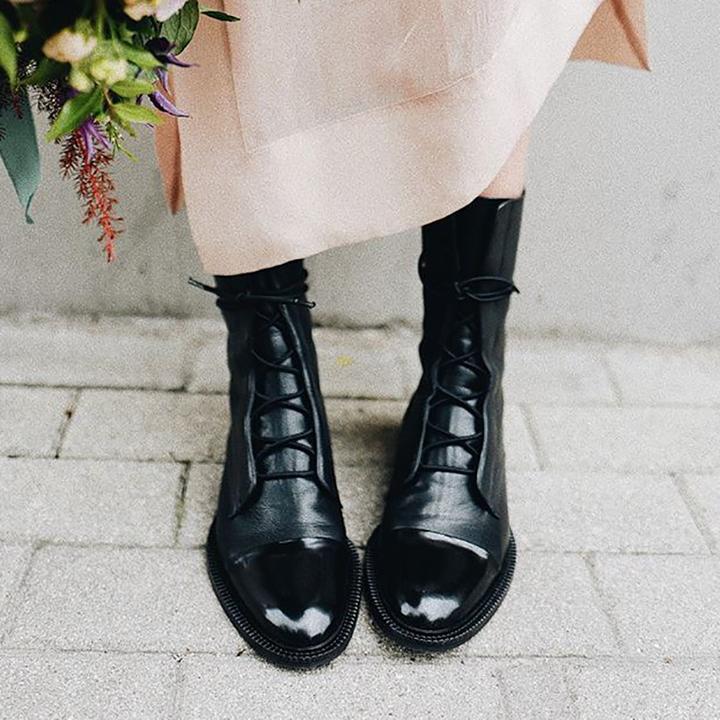 Damen Stiefel Zeitlose Eleganz Leder