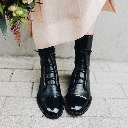 Damen Stiefel Zeitlose Eleganz Leder