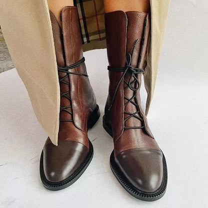 Damen Stiefel Zeitlose Eleganz Leder