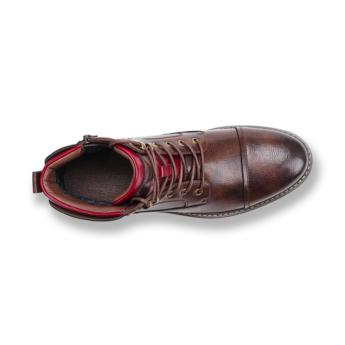 Norvielle Herren Stiefel Oxford Boots Leder
