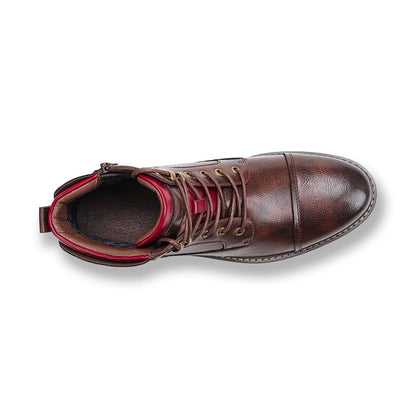 Norvielle Herren Stiefel Oxford Boots Leder