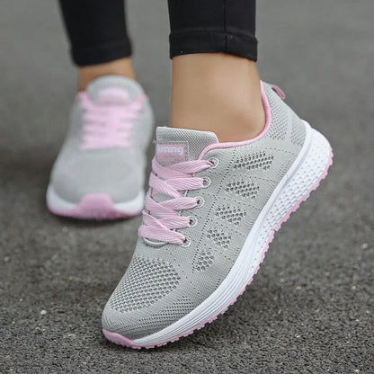 Leichte Damen Turnschuhe Atmungsaktives Mesh