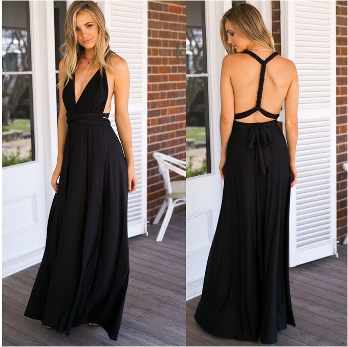 Norvielle Damen Multifunktionskleid Elegantes Design
