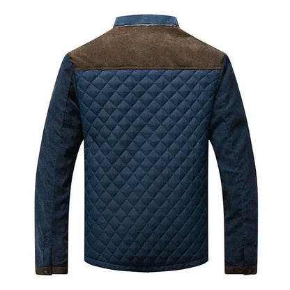 Herren Herbstjacke Ausgewogener Schnitt