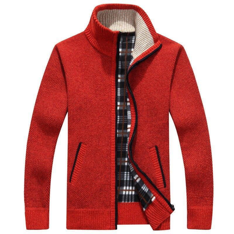 Herren Kurzcardigan Reißverschluss - Norvielle