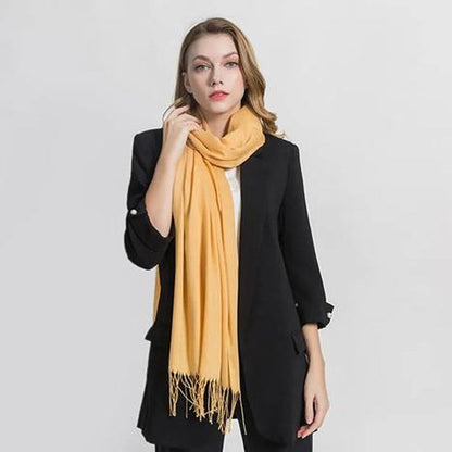 Norvielle Damen Langhalstuch Bequem
