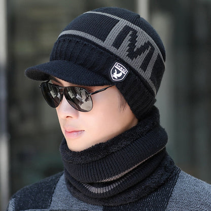 Unisex Wärme Mütze Thermo Strick Schutz