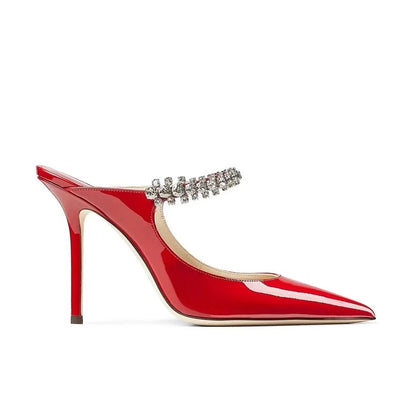 Damen Stiletto High Heels Spitze