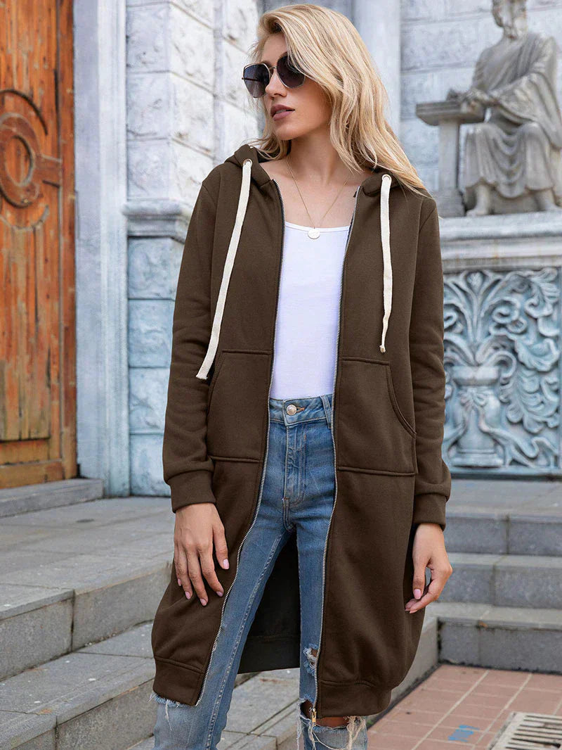 Norvielle Damen Langarm-Sweatshirt Oversized