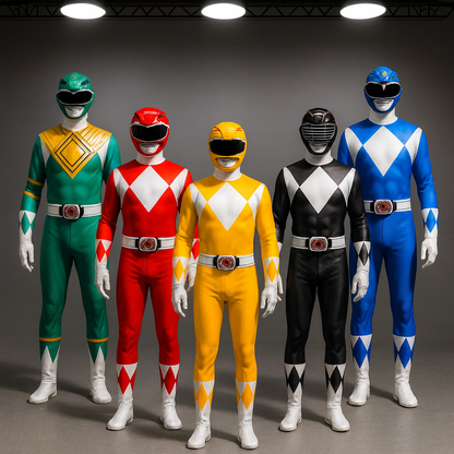 Kinder Superheld Kostüm Stretch-Polyester Jumpsuit mit Maske - Norvielle