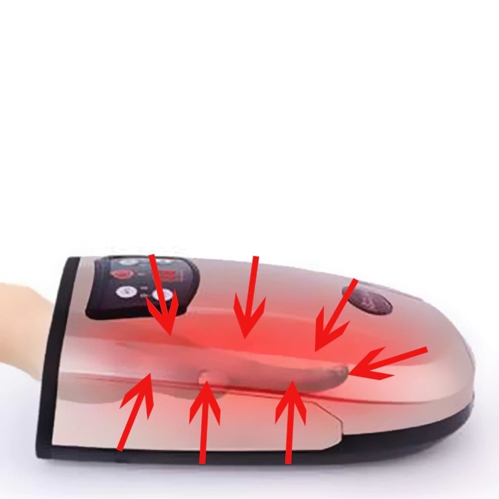 Handmassagegerät Luftkompression Finger- und Handflächenmassage