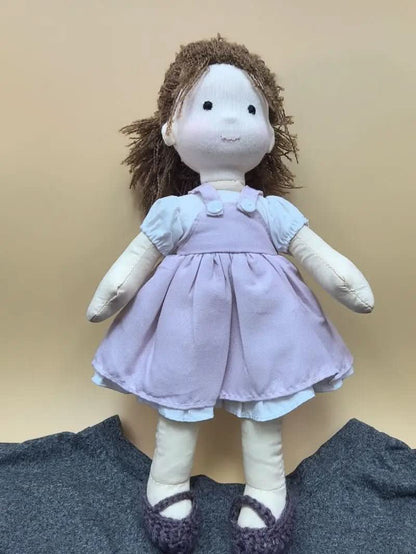 Mirabella Waldorfpuppe Baumwolle Handgemacht Zubehör