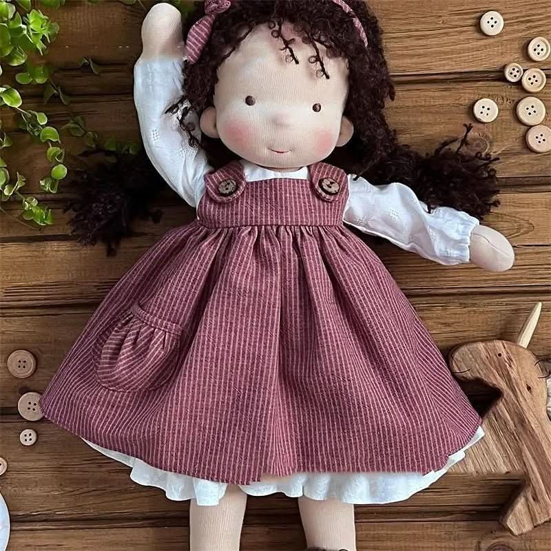 Mirabella Waldorfpuppe Baumwolle Handgemacht Zubehör