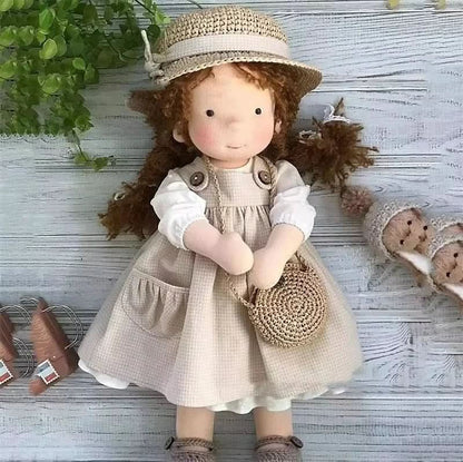 Mirabella Waldorfpuppe Baumwolle Handgemacht Zubehör