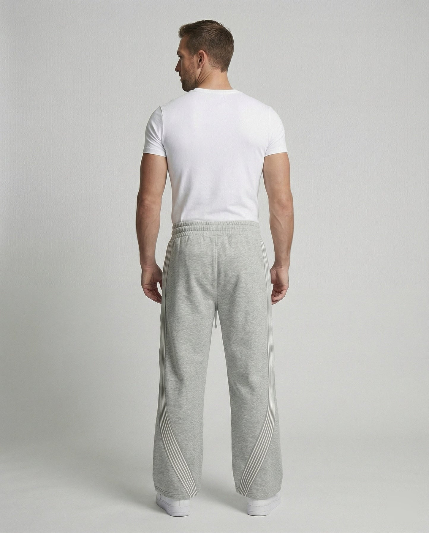 Herren Jogginghose Retro Baumwolle