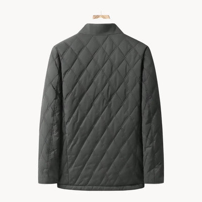 Herren Steppjacke Gleichmäßige Steppung Neutral