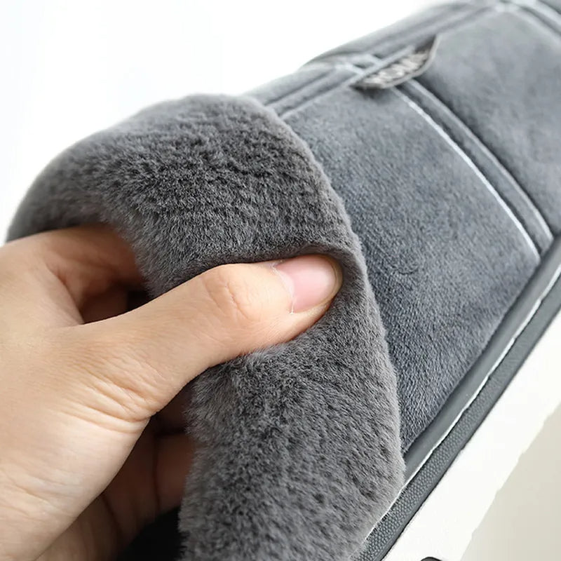 Hausschuhe – Bequeme, warme Hausschuhe für Männer zum Hineinschlüpfen für den Winter-Chaps Herrenmode