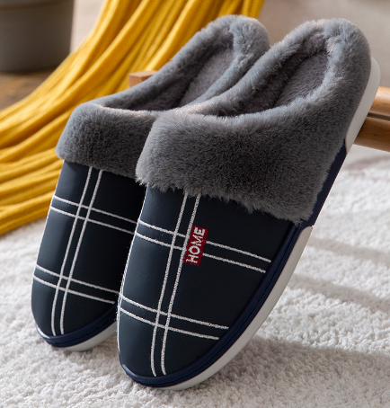 Herren Hausschuhe Slip-Ons Warm Für Drinnen - Norvielle