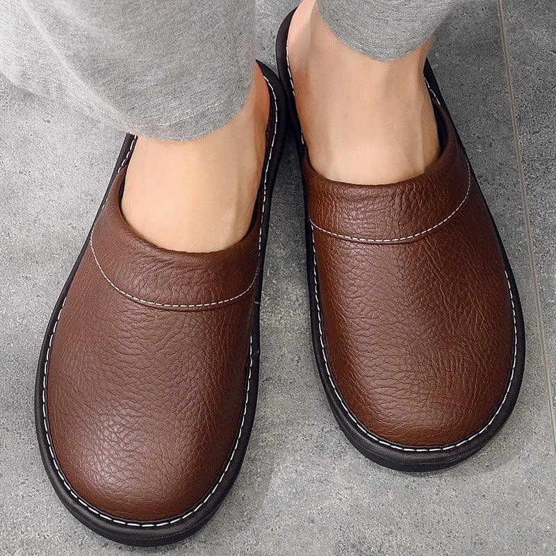 Unisex Hausschuhe Kunstleder - Norvielle