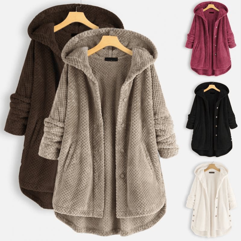 Norvielle Damen Fleecejacke Soft Beige
