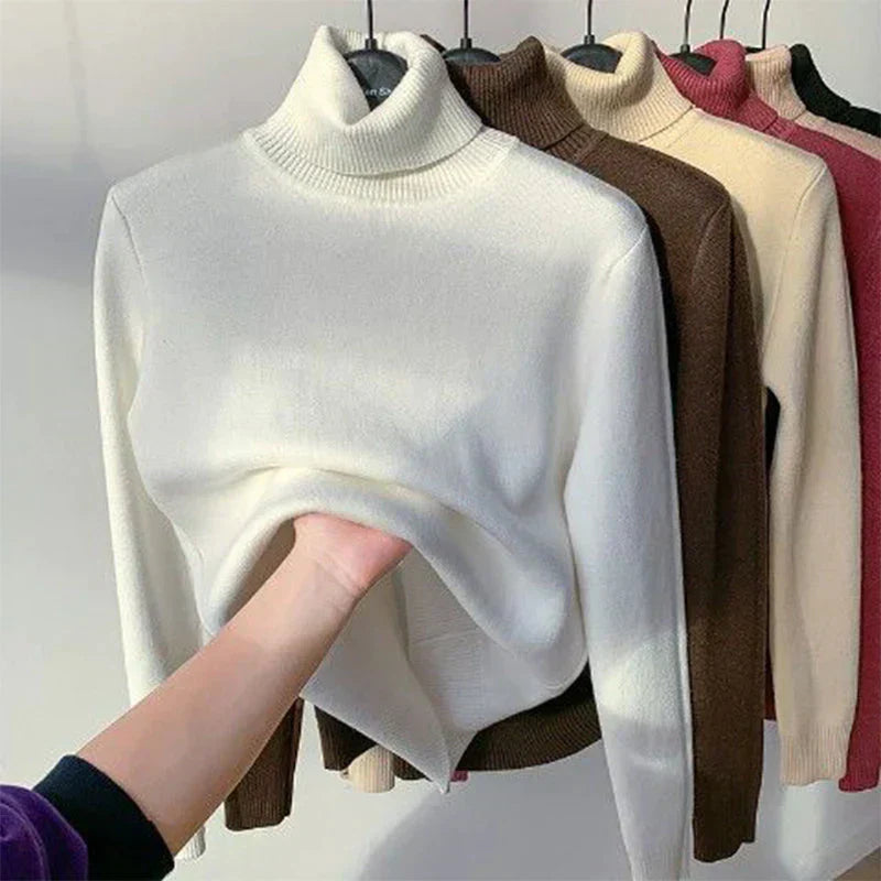 Norvielle Damen Fleece-Pullover Stilvoll