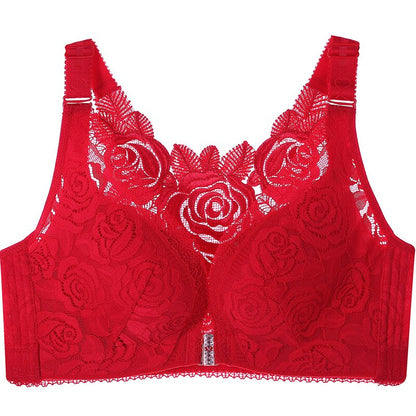 Norvielle Damen Push-Up-BH Ohne Bügel Vorderverschluss