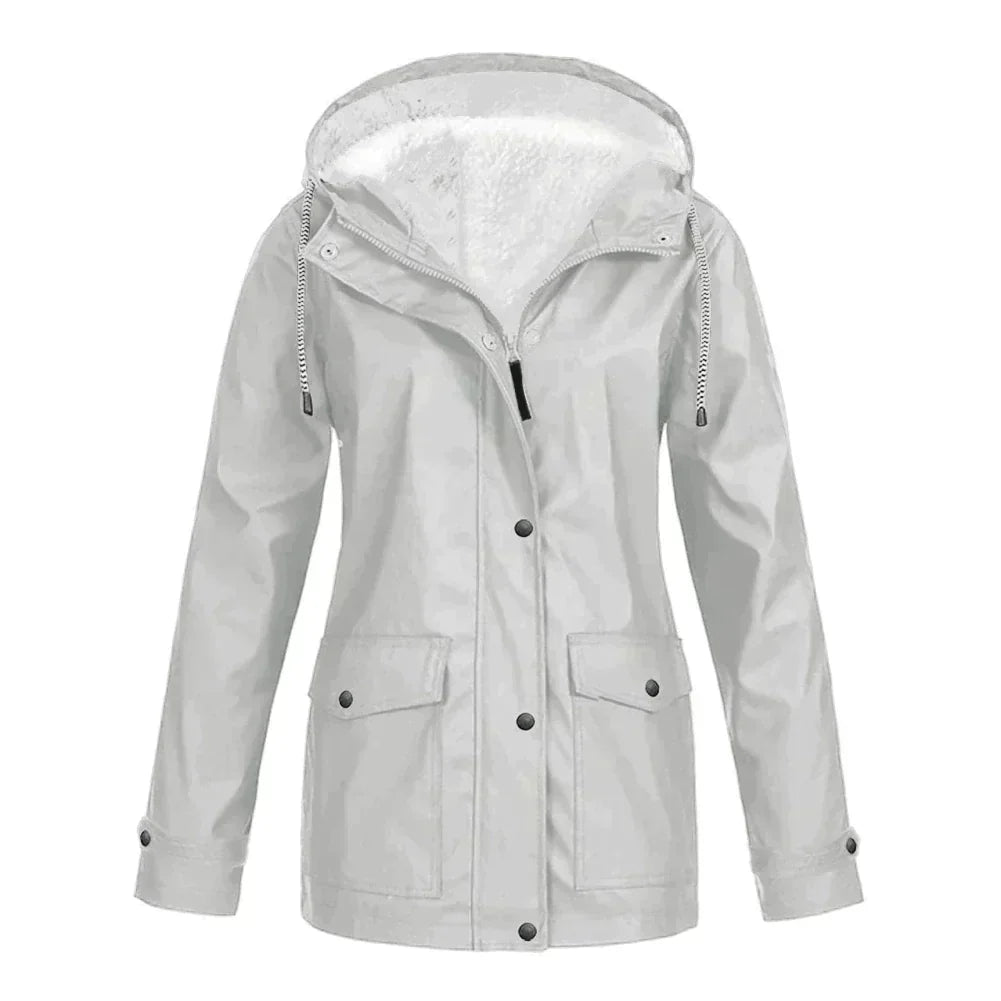 Norvielle Damen Wasserdichter Mantel