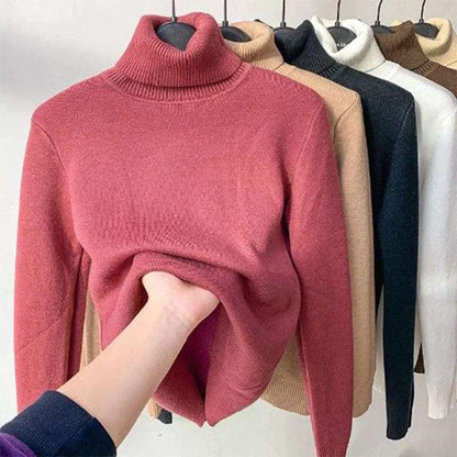 Norvielle Damen Fleece-Pullover Stilvoll