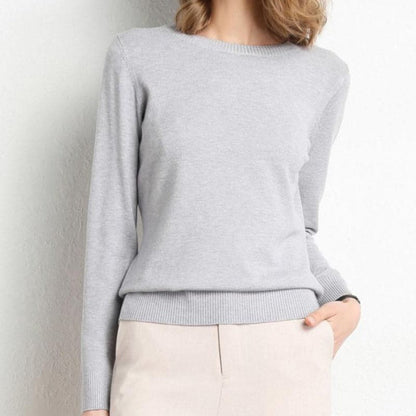 Livana Damen Pullover Weich