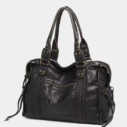 Damen Handtasche Boho-Stil Großes Fach