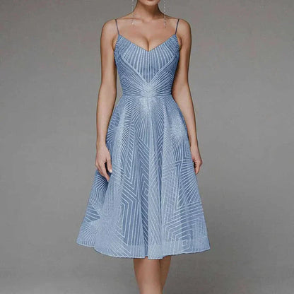 Elegantes Damen Midi-Kleid für Anlässe
