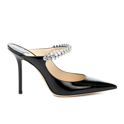 Damen Stiletto High Heels Spitze