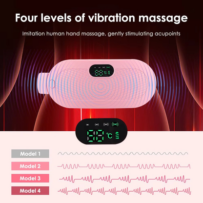 Heizbarer Massagegurt für Menstruationsschmerzlinderung