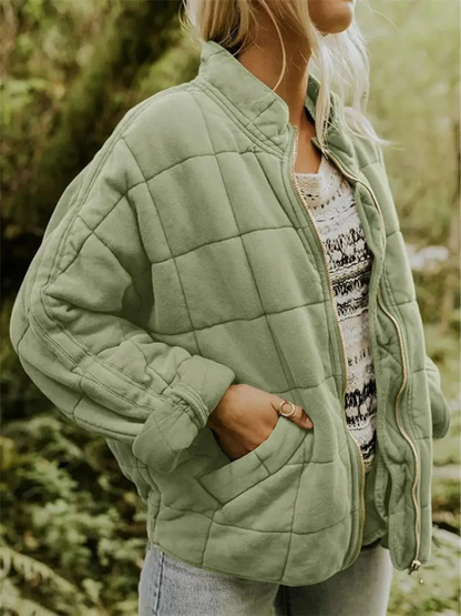 Lisbeth Damen Winterjacke Olivgrün
