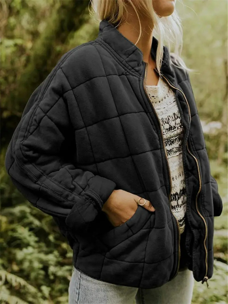 Norvielle Damen Steppjacke Bequem