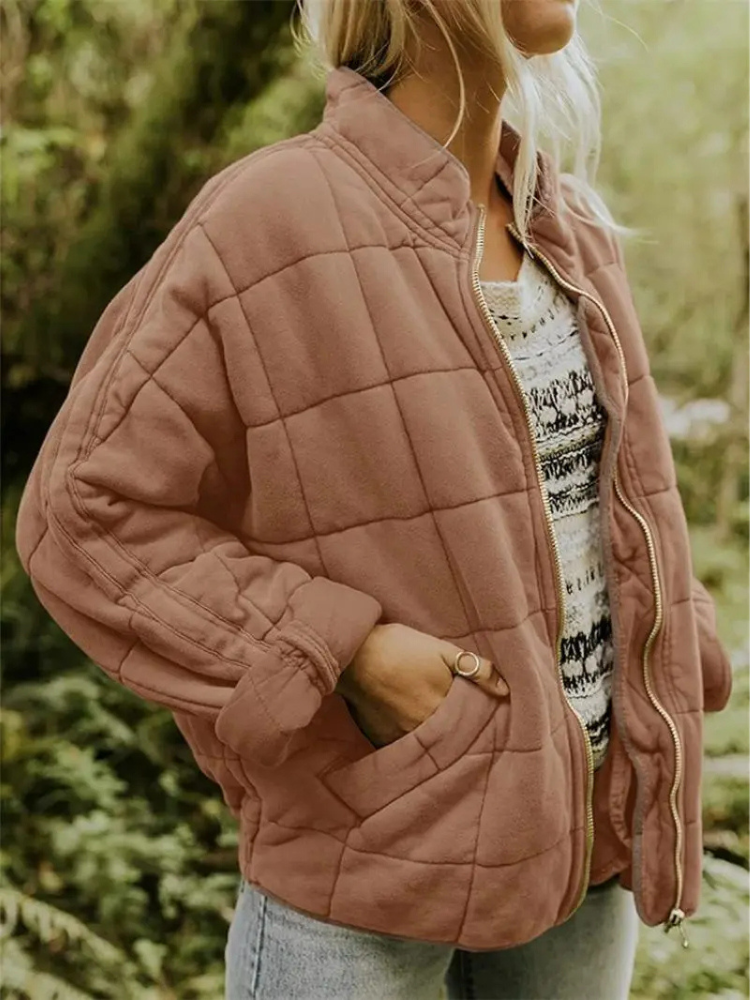 Norvielle Damen Steppjacke Bequem