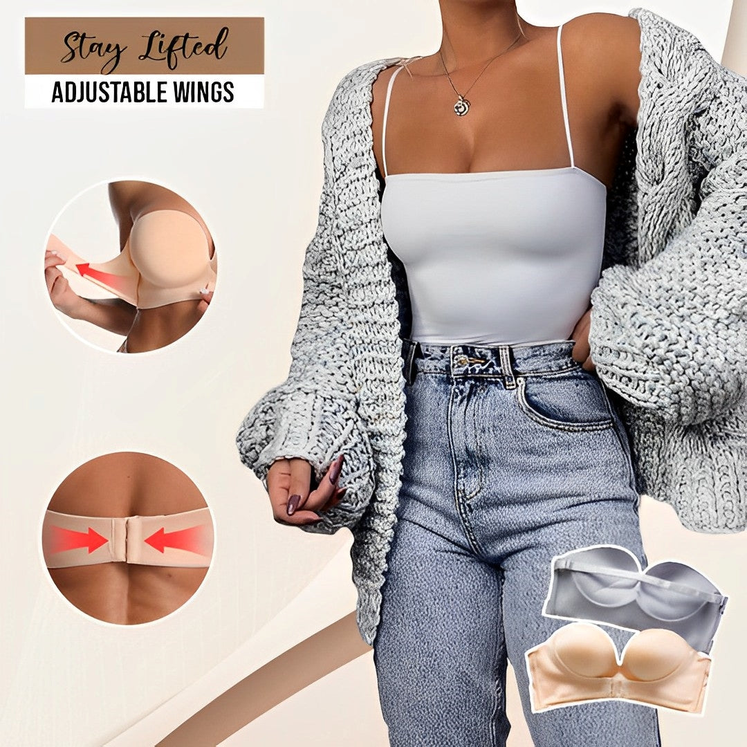Luminara Damen Push-up BH Trägerlos