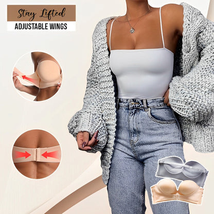 Luminara Damen Push-up BH Trägerlos