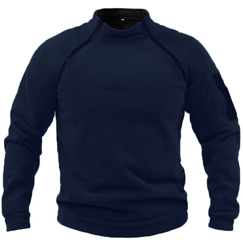 Taktisches Sweatshirt Militär-Style Reißverschluss Norvielle